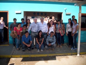 Alumnos de la FAEN en el Parque Industrial