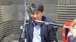 Sánchez entrevistado en la Radio UNaF1