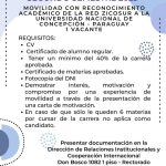 Convocatoria para estudiantes de Ingeniería Civil para el segundo semestre 2025
