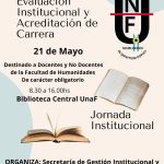 FH: Jornada institucional destinada al personal docente y no docente
