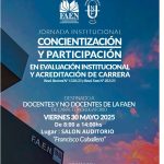 FAEN: Se realizará jornada institucional para el personal docente y no docente