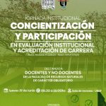 FRN: Se realizará jornada institucional para el personal docente y no docente