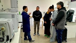 Finalizan la puesta en marcha del cromatógrafo gaseoso de la UNaF