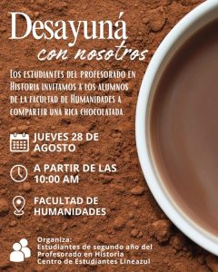 FH: Invitan a estudiantes a compartir un desayuno