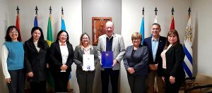 La UNaF firmó convenio con universidad paraguaya