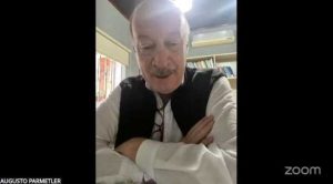 El rector Parmetler dio las palabras de bienvenida en el lll Workshop internacional “El Guaraní en Perspectiva”