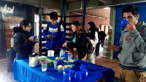 Centros de estudiantes de la UNaF sirven desayunos y meriendas