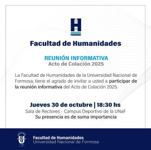 FH: Se hará reunión informativa por el acto de colación 2025
