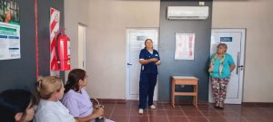 Charla en el CPSE sobre promoción y prevención del cáncer de cuello uterino