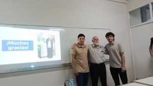 Estudiantes universitarios destacaron en un trabajo de investigación académica la labor educativa de José Yorg en la UNaF