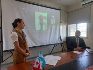 Firma de memorándum de entendimiento entre la UNaF y la Universidad de Gori