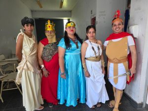 FH: Alumnos del Profesorado en Letras realizaron representación teatral