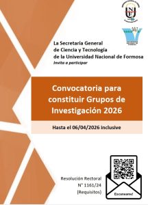 El 6 de abril vence el plazo para conformar grupos de investigación