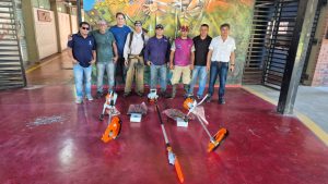 La UNaF fortalece el mantenimiento del campus con nuevas máquinas para Espacios Verdes