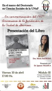 Presentación de libro en la UNaF por el 147° aniversario de Formosa