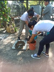 Actividades en la unidad productiva “Vivero”